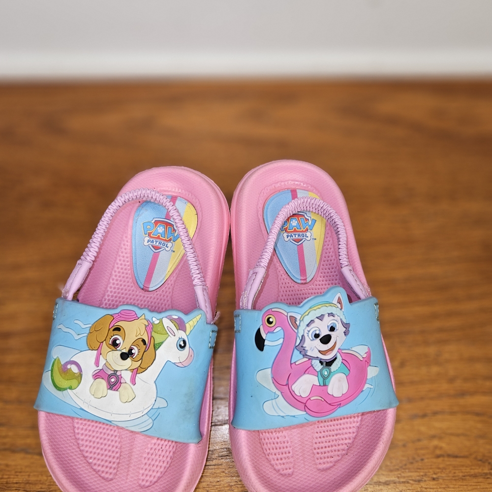 Paw Patrol Pink and Blue Sandals for Playful Adventures
